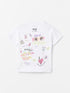 LC Waikiki Crew Neck Printed Short Sleeve Girl T-shirt